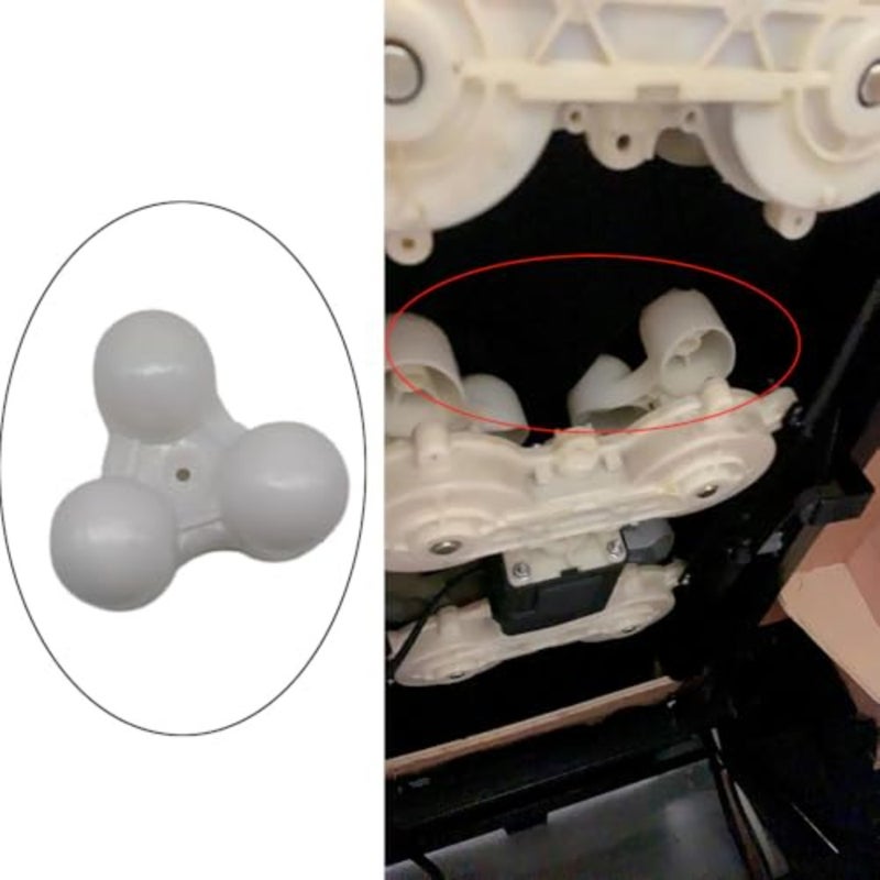 Massage Chair Rotating Ball Replacement Roller Parts 3 Head Unit for Back Neck Full Body Massage Seat Rolling Mechanism Recliner Chairs - Image 3
