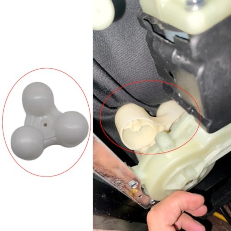 Massage Chair Rotating Ball Replacement Roller Parts 3 Head Unit for Back Neck Full Body Massage Seat Rolling Mechanism Recliner Chairs - Image 5