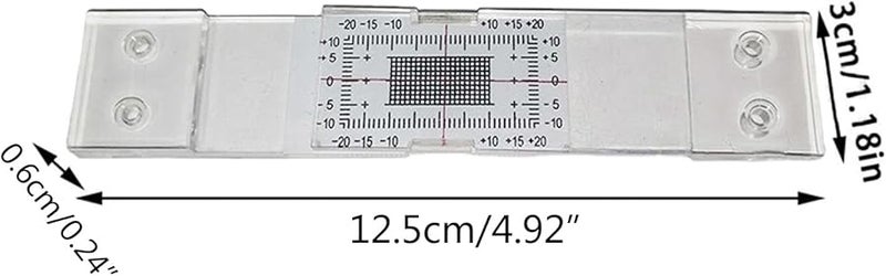 2 Pack Acrylic Crack Width Gauge For Wall Plane Measuring And Monitoring - Image 5