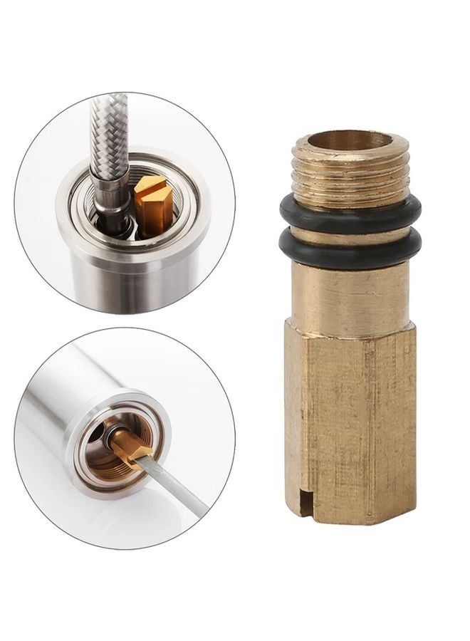 M10 Blanking Cap For Cold And Hot Faucet Tap Flexible Pipe End Water Inlet As Shown Color - Image 5