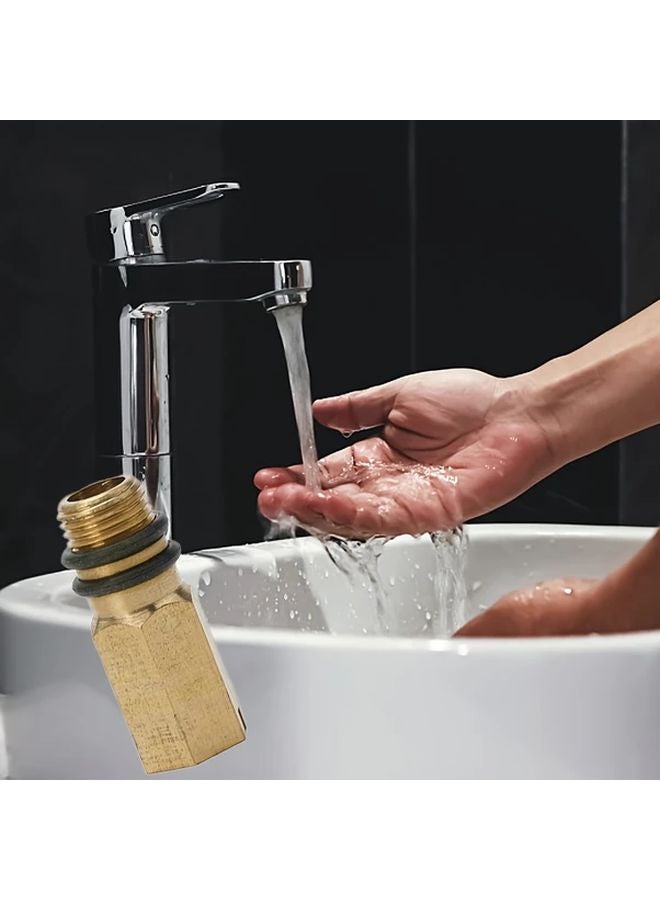 M10 Blanking Cap For Cold And Hot Faucet Tap Flexible Pipe End Water Inlet As Shown Color - Image 3