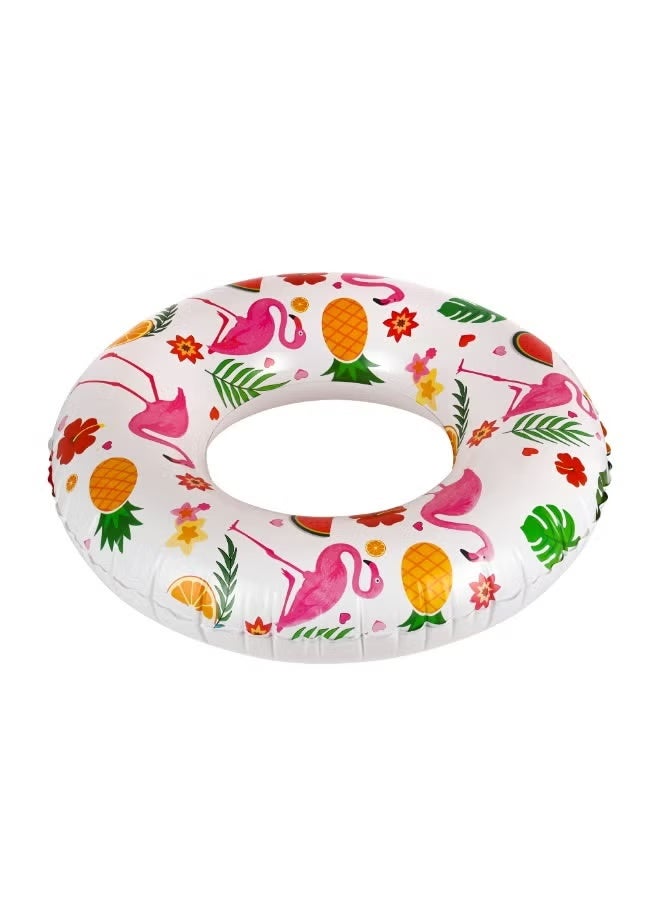 إبسلون حلقة سباحة بحيوان الفلامنجو من إبسيلون - 76 سم (30 بوصة)، أنبوب عائم للسباحة، للأطفال من 3-6 سنوات / مثالي للشاطئ، المسبح، اللعب بالماء | EPSSE1657 - Image 3