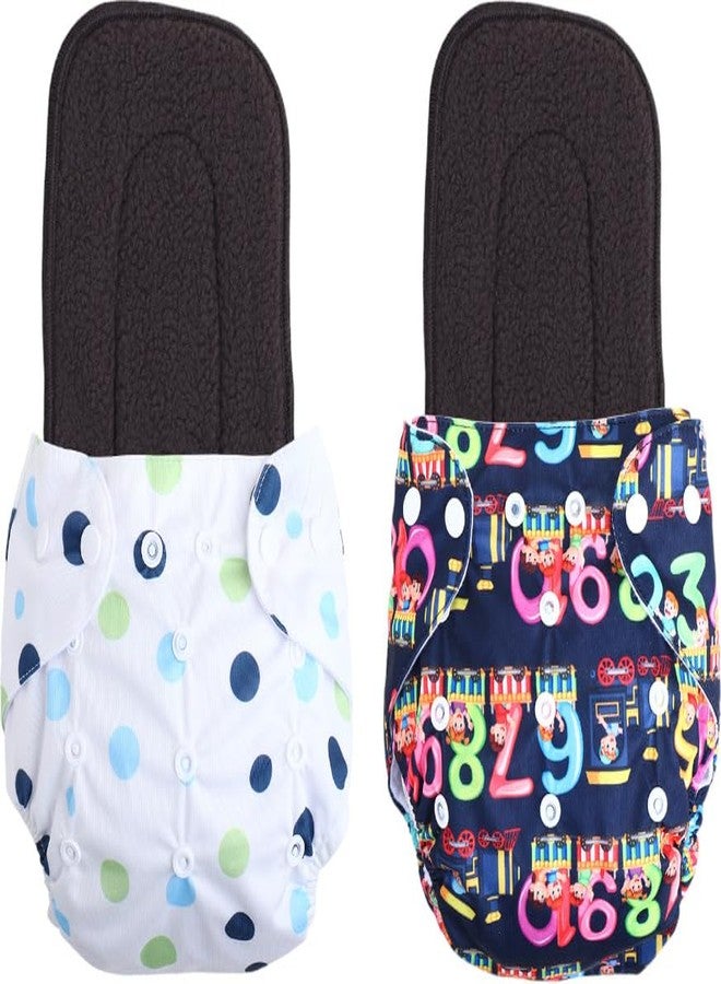 Kogar Print Reusable Cloth Diapers + Insert Pad Washable 100% Absorption 0-3 Yr) - Image 1