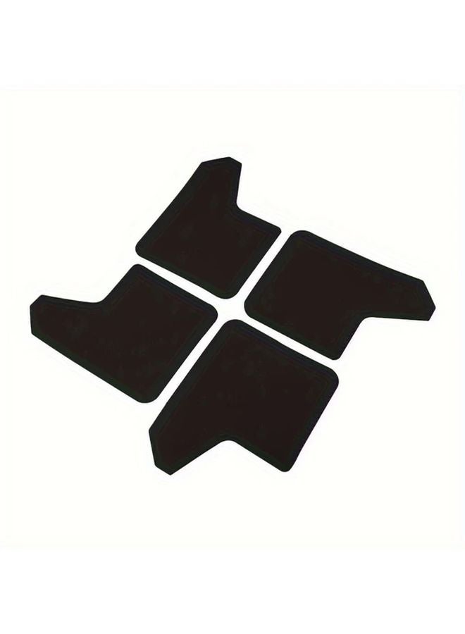 4 Pieces Thickened Universal Mud Flaps For Car Pickup Truck Fender Splash Guards - Image 3