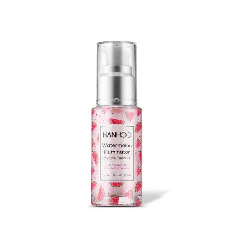 Hanhoo - Watermelon Illuminator Facial Oil | Nourishing and Hydrating Formula - Watermelon and Apple Extract (Daytime Facial Oil) - Image 1