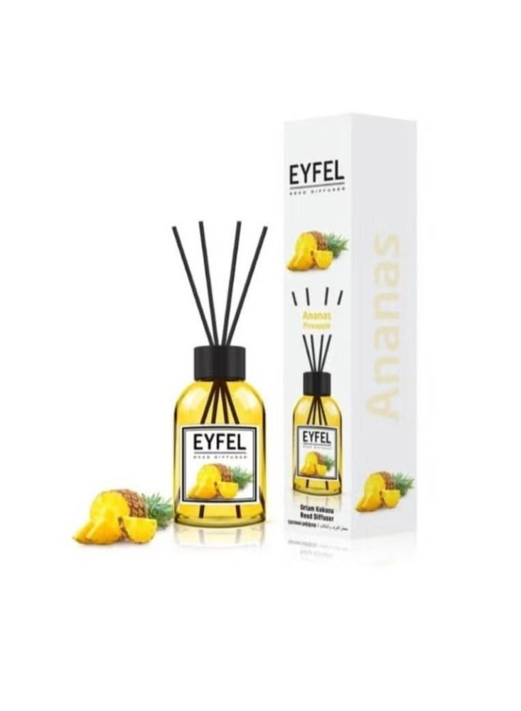 Eyfel Reed Diffuser - Pineapple Fragrance 120 ml