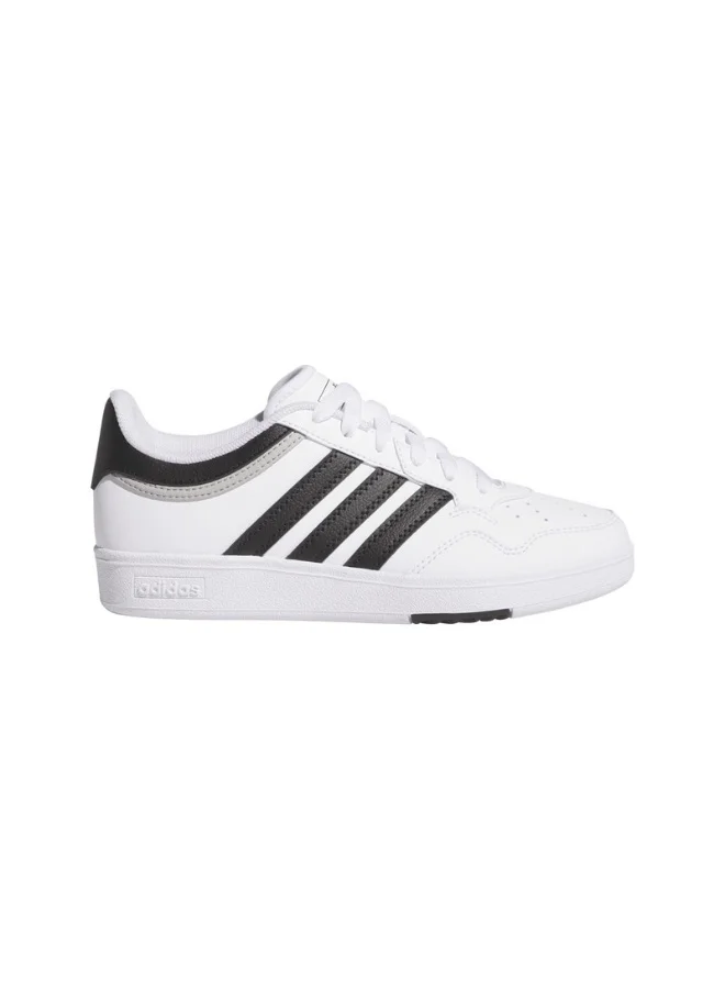 adidas أحذية كرة سلة للأطفال هووبس . جي يو أبيض