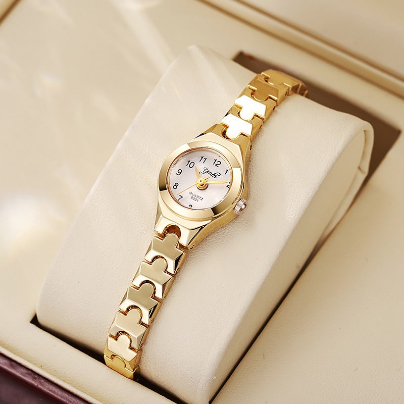 Mini Dial Ladies Watch Fashion Bracelet Gold