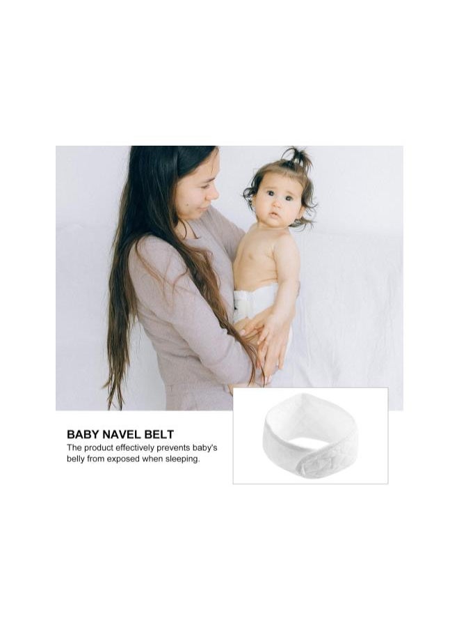 WYBOT - 10Pcs Infant Belly Bands Baby Belly Button Band Cotton Infant Abdomen Umbilical Cord Newborn Waist Support Band Navel Warm Cover - Image 1