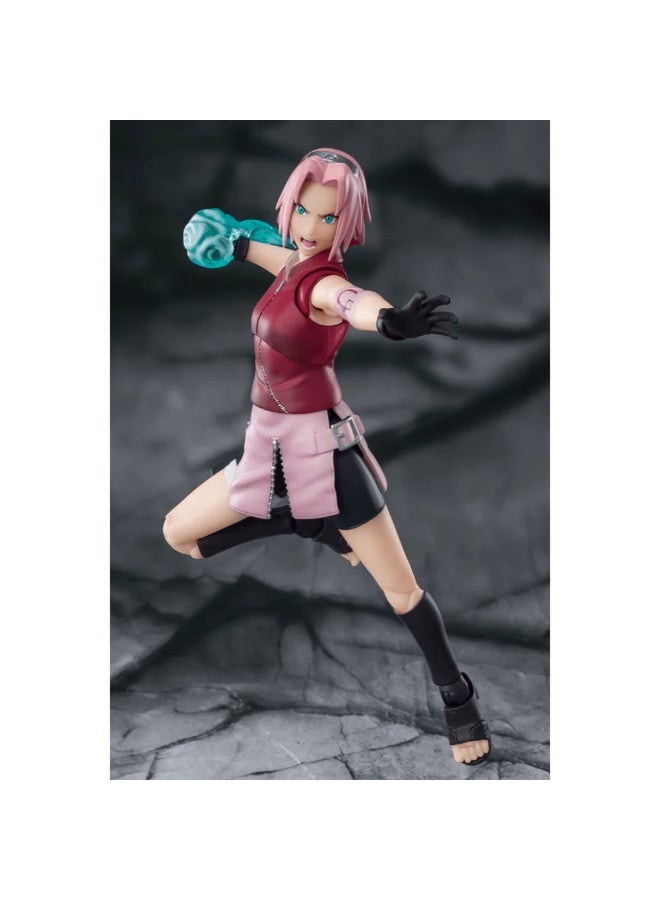 Bandai S.H.Figuarts Naruto Shippuden - Sakura Haruno Action Figure By Bandai Tamashii