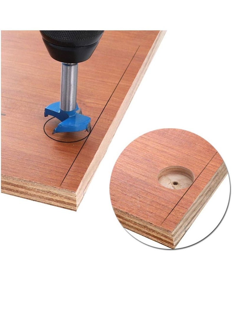 SYOSI Door Hinge Template, 35mm Concealed Hinge Boring Jig Wood Furniture Door Cabinets Hinge Installation Tool Hinge Hole Drilling Tool - Image 3