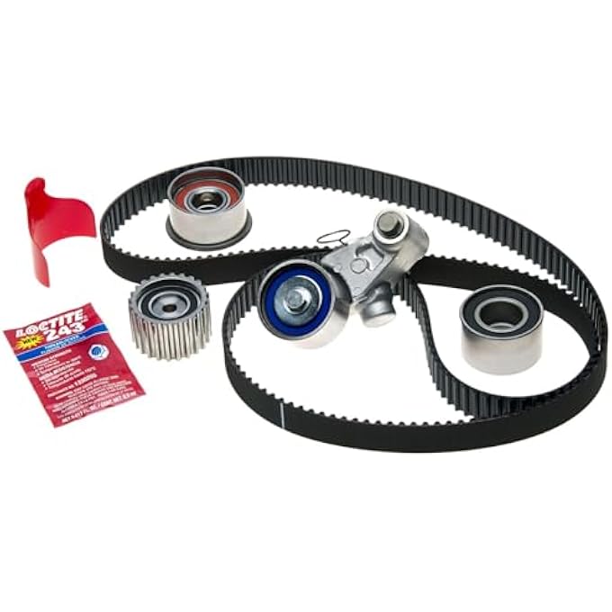 Tck304 Professional Timing Belt Kit With Tensioner And 3 Idler Pulleys