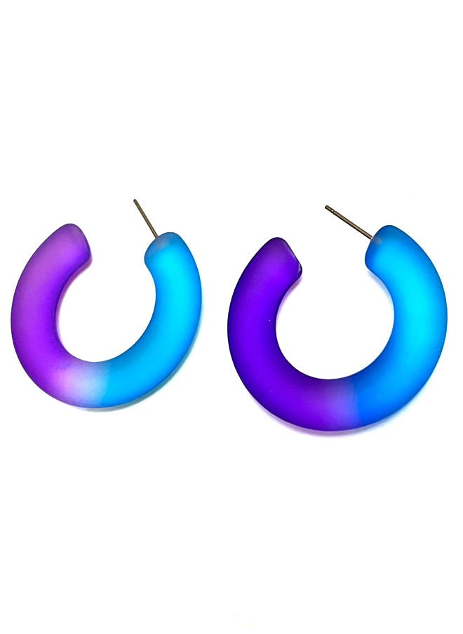 Purple/Blue Semi Circled Earrings - pzsku/Z832C3E3AA32E7E316C99Z/45/_/1692609331/628d2d67-4248-42d1-a2e0-635df4636ac6