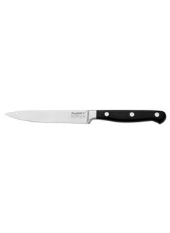 Berghoff BergHOFF- Black utility knife forged Solid 12,5cm- High-quality stainless steel- Product of Belgium 