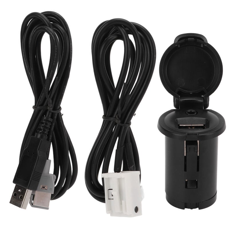 AUX Stereo Adapter USB Plug for Peugeot 207 308 508 Replacement RD9 RD43 RD45 - ABS Material Supporting MP3 WMA WAV Format for Car Stereo Audio Adapter for Driving - Image 3
