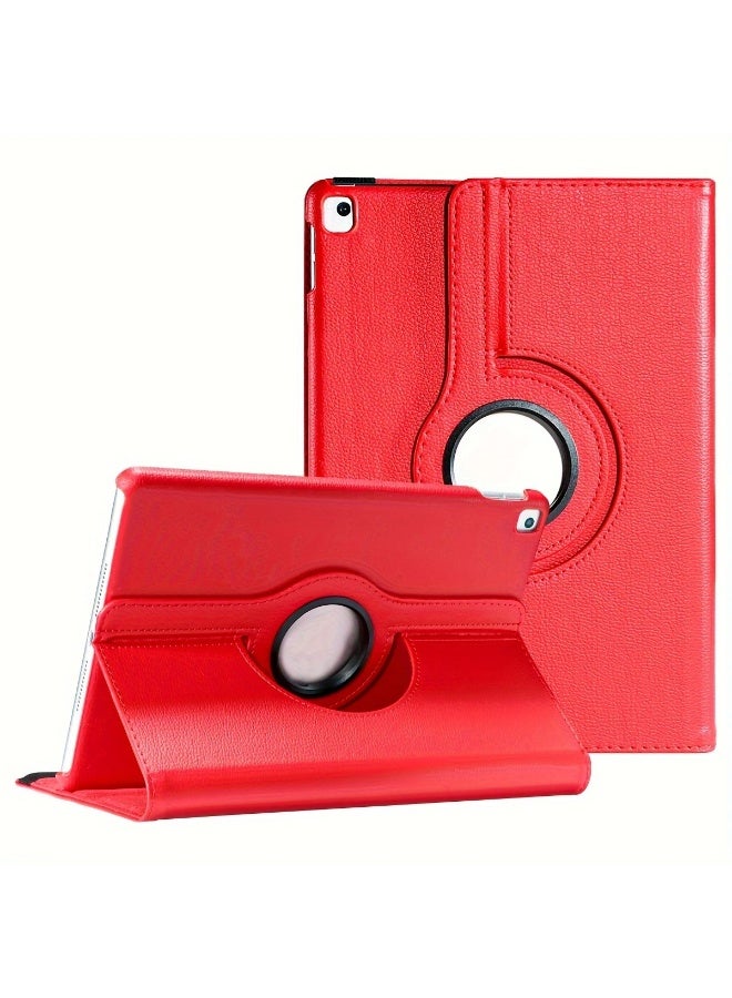 iPad 10.9 case 2020 iPad Air 4 2020 Case, Full Body Protective 360 Degree Rotating Leather Smart Folio Case Auto Wake/Sleep for iPad Air 4th Generation case/iPad 10.9-inch case (RED) - Image 1