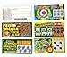 Ja-Ru JARU Fake Lottery Ticket Scratch Tickets 5 Tickets 1 Pack Pranking Toys for Friend and Family Scratcher Jokes and Gag Winning Tickets Surprise 1381E - Image 2