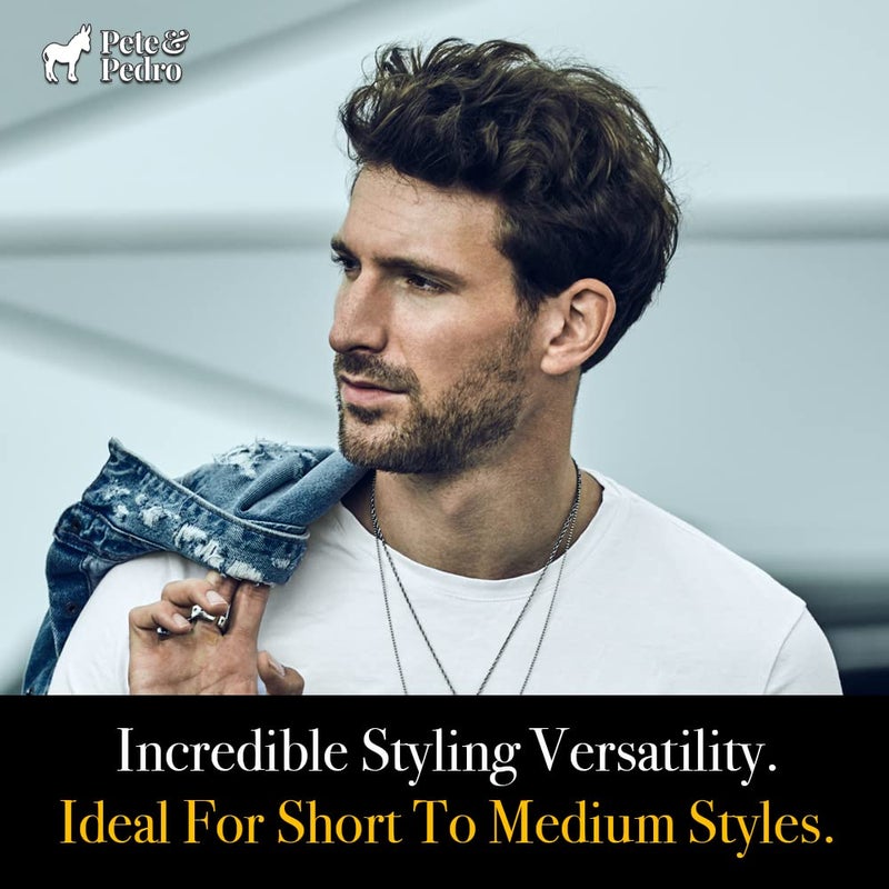 Pete & Pedro TEXTURE POWDER - Texturizing and Volumizing Styling Powder For Men & Women | Adds Mega Volume & Texture, Matte Finish, Root Lifting & Restyleable Hold | As Seen on Shark Tank, 1 oz. - Image 4