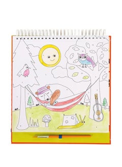Floss & Rock Paint by Numbers Art Kit for Kids – Creative Coloring Set with Brushes, Palettes & 10 Fun Pictures | Activity Book | Educational Art Book  - Image 5