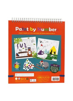 Floss & Rock Paint by Numbers Art Kit for Kids – Creative Coloring Set with Brushes, Palettes & 10 Fun Pictures | Activity Book | Educational Art Book  - Image 3