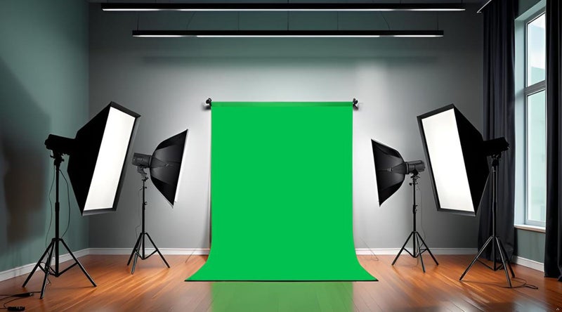 Hanumex® 8x12 Ft. Pro Green Screen Backdrop: Wrinkle-Free Fabric, Rod Pocket for Photo Studio, Live Stream, YouTube, VFX & More - Image 3