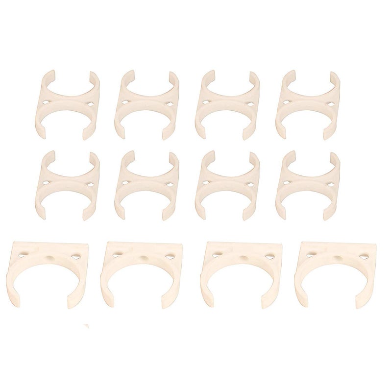 SHAPURE Plastic Clamps for RO Water Purifier (White) - Set of 12 Compatible with KENT/DOLPHINE/REVIVA/AQUAGRAND - Image 5