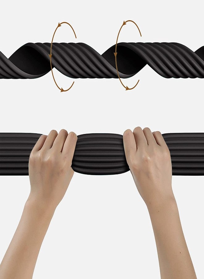 HEXONIQ® Bumper Strip 2M Baby Safety Protection Strip Table Desk Edge Guard Strip Corner Protector Children Safety Foam Protection Suitable for Table Corner Protection with Self Adhesive Tape, Black - Image 5