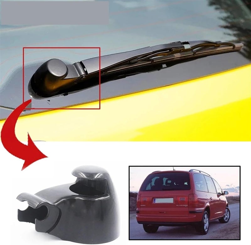 QASULER Rear Wiper Arm Washer Cover Cap Nut - Image 5