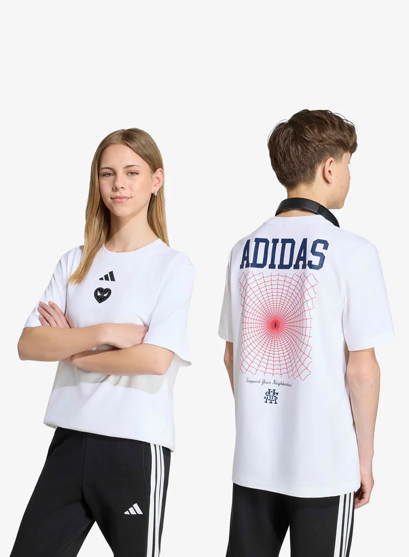 Adidas Youth Marvel Spider-Man Graphics T-Shirt