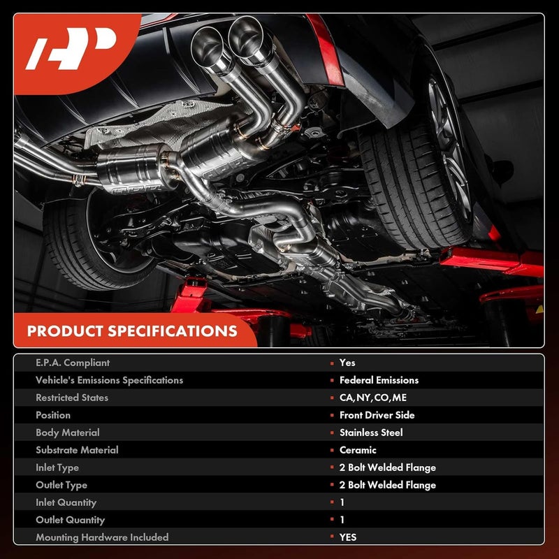 A-Premium Catalytic Converter for Ford and Mercury - Image 4