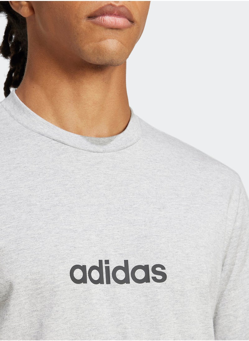 Adidas Essential Linear T-Shirt  - Image 3