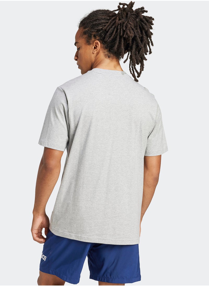 Adidas Essential Linear T-Shirt  - Image 2