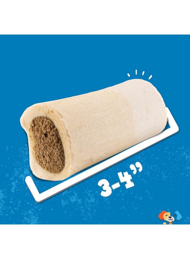 Jack&Pup Filled Dog Bones For Aggressive Chewers, 3To4Inch Dog Chew Treats Dog Bone  Peanut Butter Flavor  All Natural Dog Bones Stuffed Dog Dental Treats  4 Pack - Image 4
