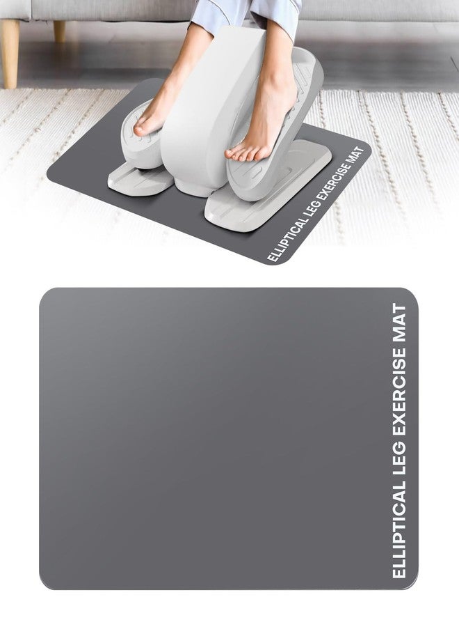 Rolitwils Under Desk Elliptical Mat - Non-Slip Exercise Equipment for Peloton Bike, Small Exercise Mat for Desk Workout Equipment - Image 1