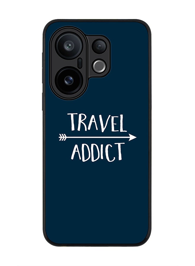 For vivo X200 FE / S30 Pro mini Case,Slim fit Camera Protection, Shockproof Thin Phone cover  - Travel Addict