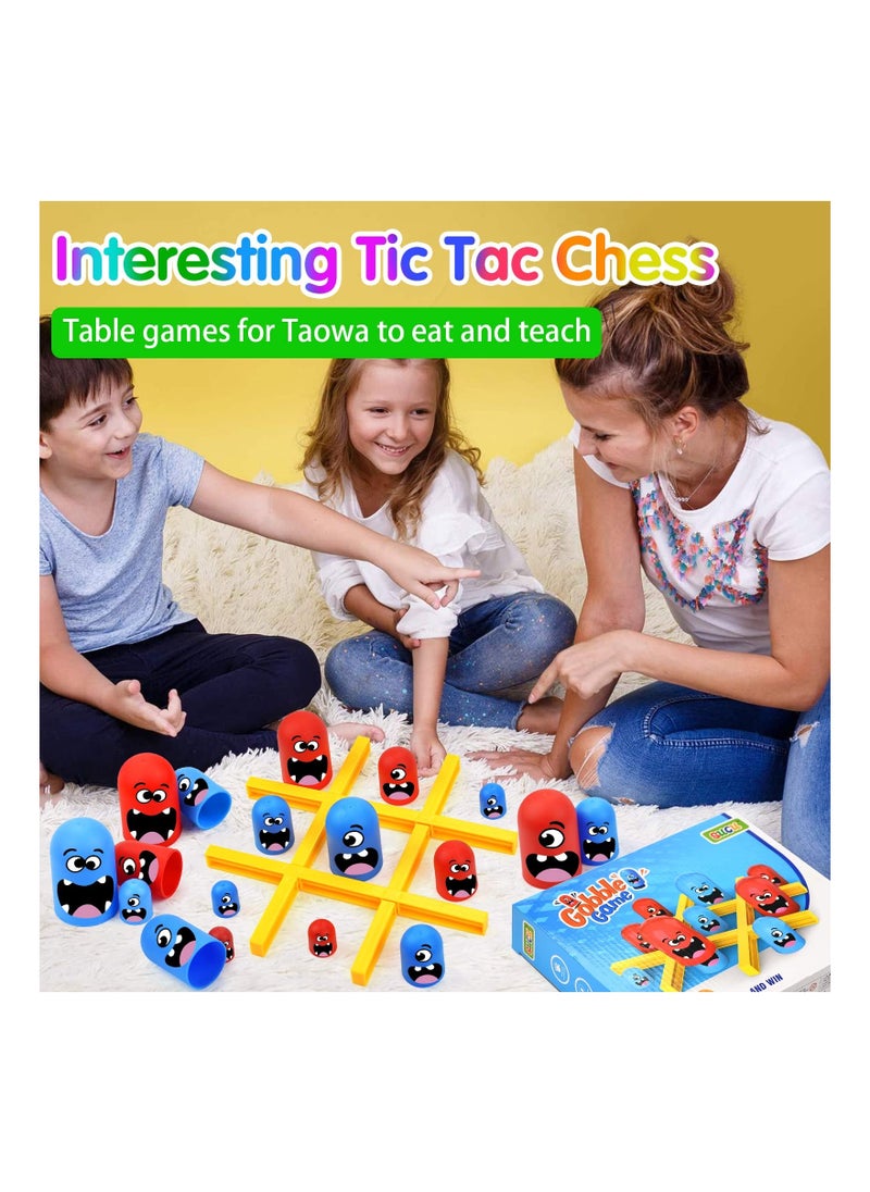 Generic - Interactive Parent-Child Tic Tac Toe Game Set, Educational 2-Player Board Game for Family Fun, Classic Home Decor Toy, Engaging Strategy Game for Kids and Adults - Image 1