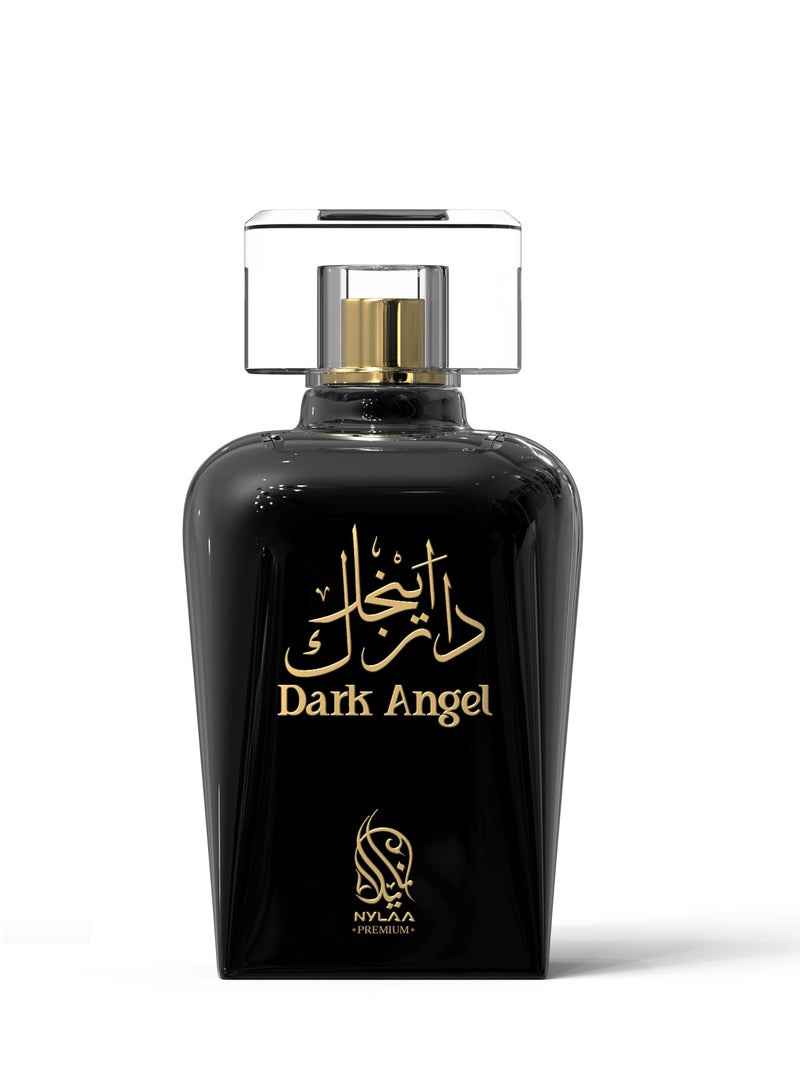 NYLAA Dark Angel Eau De Parfum(EDP) 100ML | Premium Unisex (Men and Women) Perfume | Long Lasting Fragrance | Daily Use Perfume - Image 2