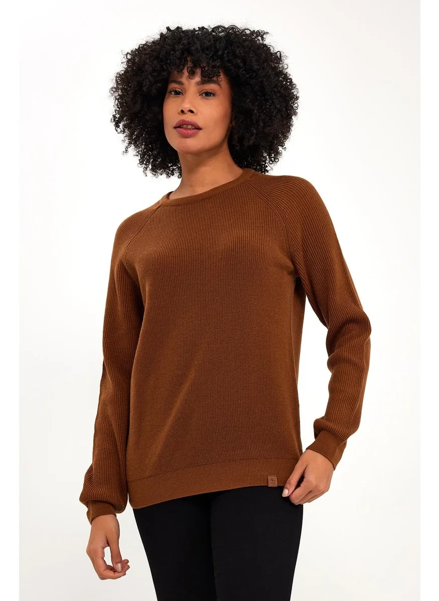 Alexandergardi Alexandergardı Selanik Knitted Crew Neck Sweater (E23-6707-WN)