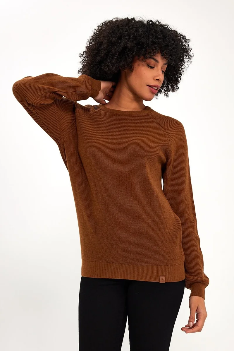 Alexander Gardi Alexandergardı Selanik Knitted Crew Neck Sweater (E23-6707-WN)