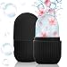 IMEASY Ice Roller for Face and Eye, Upgrated Ice Face Roller,Facial Beauty Ice Roller Skin Care Tools, Ice Facial Cube, Gua Sha Face Massage, Silicone Ice Mold for Face Beauty (Black) - Image 3