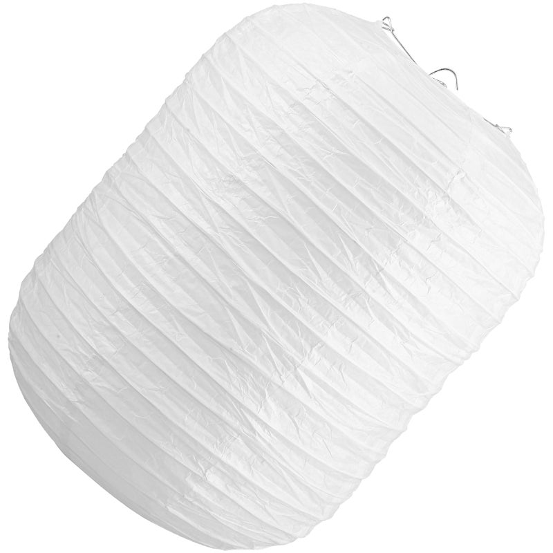 Paper Lantern Lampshade Folding Lantern Cover Decorative Hanging Lantern Cover for Party Festival (Width 20cm, height 24cm) - Image 1