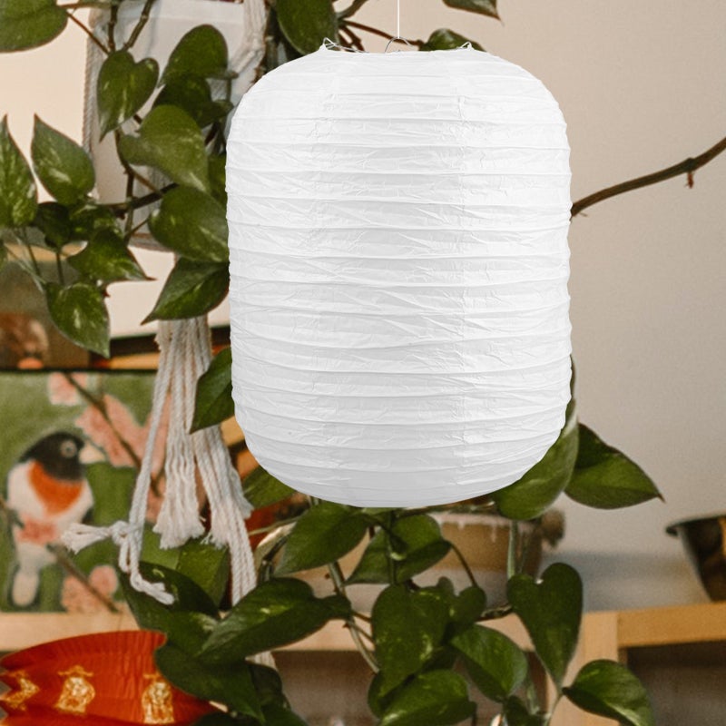 Paper Lantern Lampshade Folding Lantern Cover Decorative Hanging Lantern Cover for Party Festival (Width 20cm, height 24cm) - Image 4