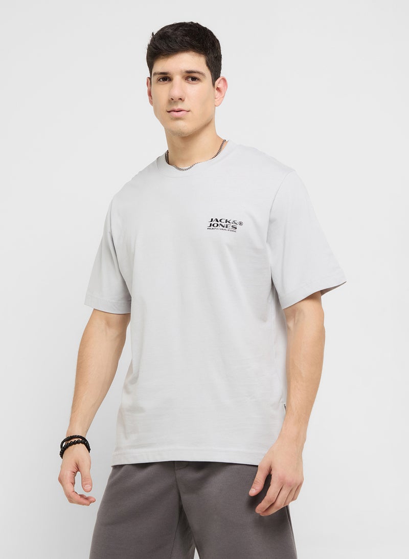 JACK & JONES Jcocalma Back Print Crew Neck T-Shirt  - Image 1