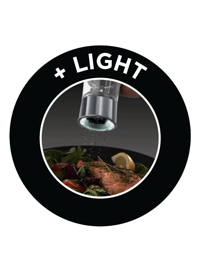 Russell Hobbs Battery Powered Salt and Pepper Grinders 23460-56 - Stainless Steel and Silver - Image 3