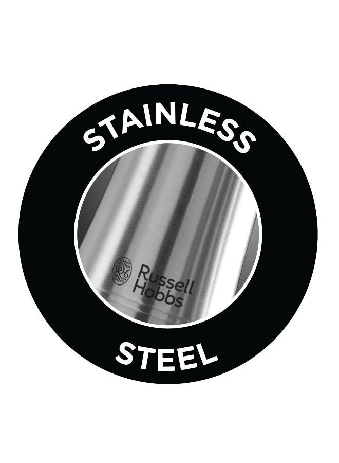 Russell Hobbs Battery Powered Salt and Pepper Grinders 23460-56 - Stainless Steel and Silver - Image 4