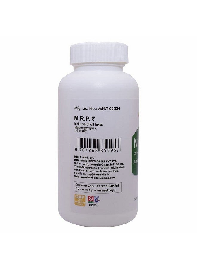 HERBAL HILLS Herbal Hills Nirgundi (Vitex negundo) 120 tablet - 500mg for Joint Care & various health benefits (Pack of 2)  - Image 4