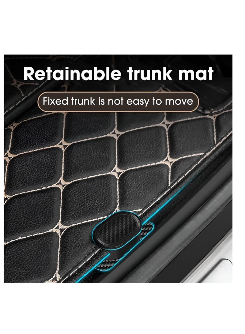 Y&D Multipurpose Car Mat Fixing Buckles, 10 Pcs Self-Adhesive Foot Pad Fixed Sticker, Universal Auto Carpet Grips Clamps Anti-Slip Clip, Floor Mats Hook Retainer Accessories  - Image 3
