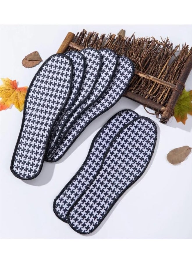 Plan A - Bamboo Charcoal Deodorant Insoles – Respiratory Antibacterial Sole to Absorb Sweat & Reduce Odors – Lightweight Cushioned Foot Comfort – Suitable for Men & Women & All Types of Shoes & Seasons (42) - Image 1