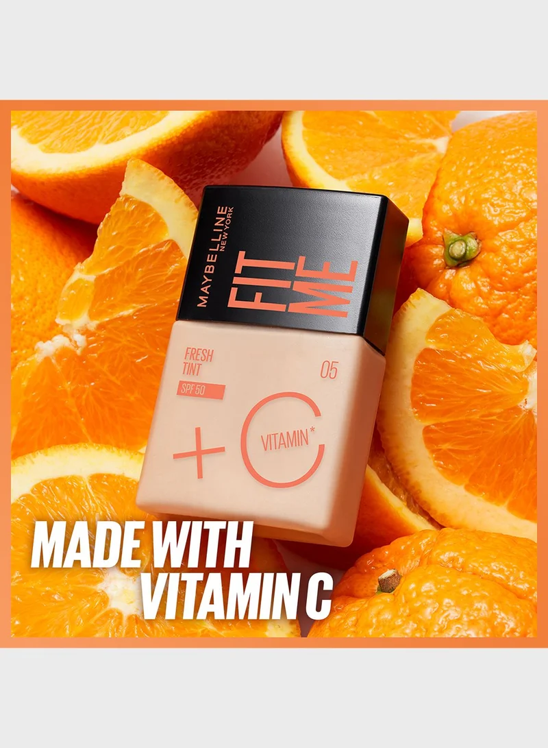 MAYBELLINE NEW YORK Fit Me Fresh Tint Spf 50 With Brightening Vitamin C - 07