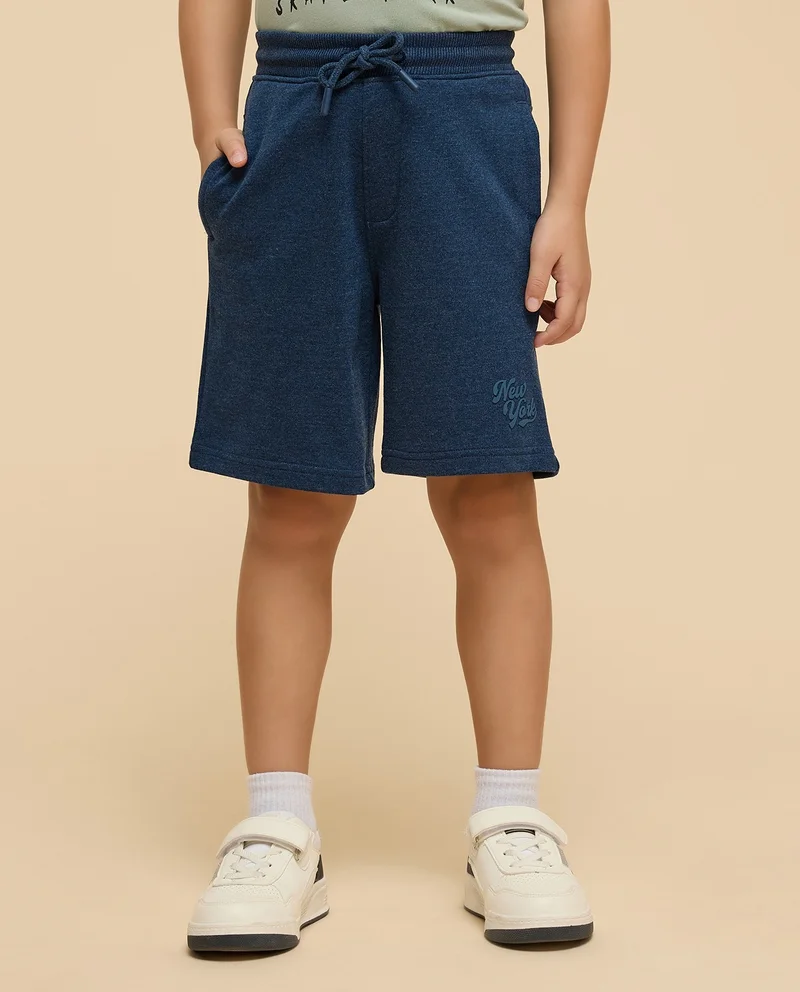 أر أند بي Printed Shorts with Drawstring Waist